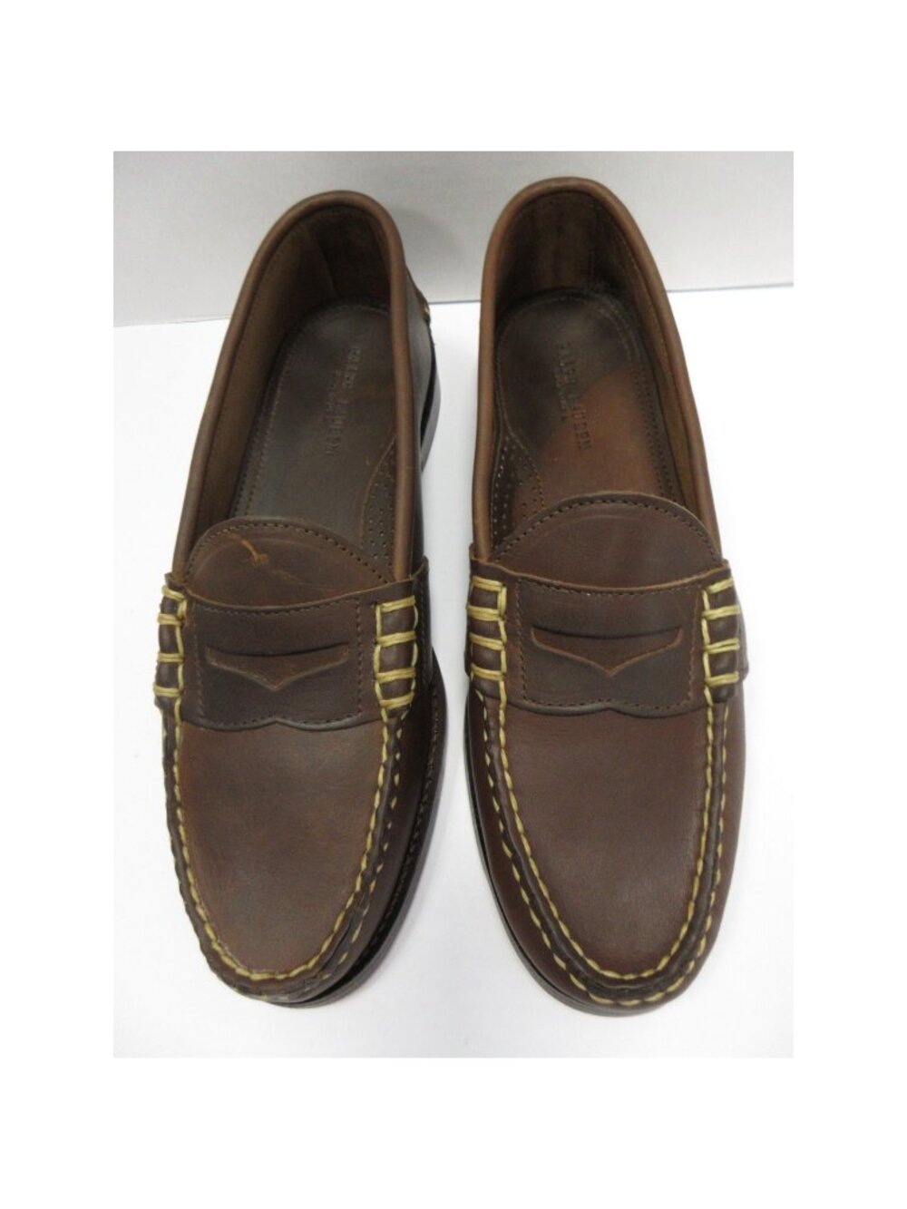 Ralph Lauren Shoes 11 D Penny Loafer Leather Slip On Made In USA